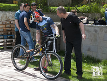 Trial bike rekordkísérlet - hátrafele menés - Orbán Barra Gábor - május 3.
