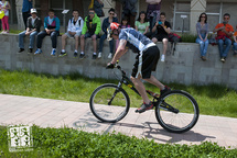 Trial bike rekordkísérlet - hátrafele menés - Orbán Barra Gábor - május 3.