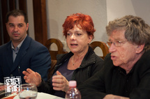 Sajtótájékoztató - Hernádi Judit és Kern András - április 28.