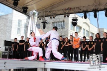 Harcművészeti bemutató: Shoto Team karate show - május 3.