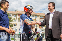 Trial bike rekordkísérlet - hátrafele menés - Orbán Barra Gábor - május 3.